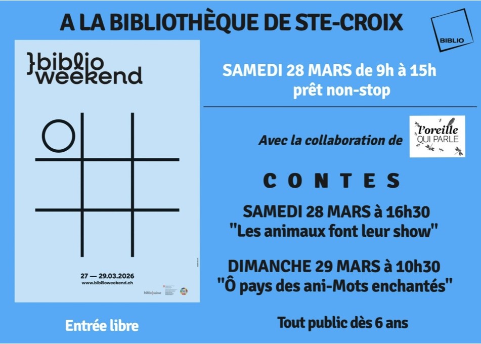 A Sainte-Croix, 2 contées, 2 ambiances